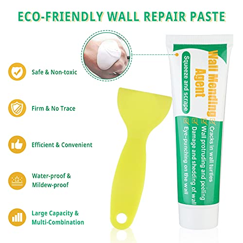 Wall Repair Kit, MODUSKYE 3 Packs Safe Mending Wall Mending Agent