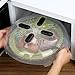 New Life Style Products Magnetic Microwave Splatter Cover, Microwave Plate Guard Lid With Steam Vent