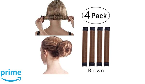 Magic Hair Style Donut Bun Sock Bun Pack Of 4 Maker Form French
