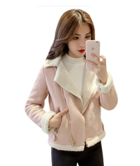 Amazon グードコ ムートンコート レディース コート モコモコ 裏