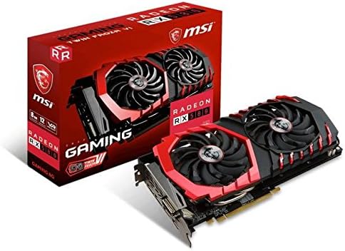 MSI AMD Radeon RX 580 GAMING 8G GDDR5 DVI/2HDMI/2Displayport PCI-Express Video Card