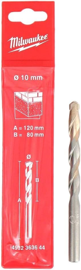Milwaukee Concrete Drill Bit 10.0 x 80/120 mm, Black