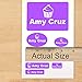 Camp or School Pack Custom Labels Self Adhesive PVC - Waterproof and Dishwasher Safe - Great for Clothes - Machine Washable Choose Custom Color, Text and Icons - Ships Out Within ONE Business Day