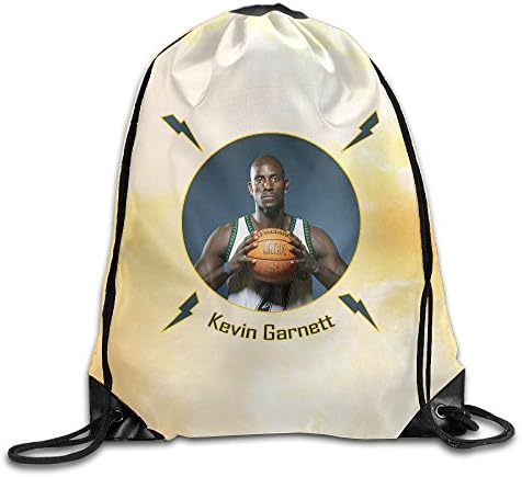 Great Kevin Garnett Art Logo Drawstring Backpack Sack Bag