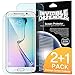 Galaxy S6 Edge Screen Protector - Invisible Defender [Case Friendly/3 Front + 1 Back][MAX HD CLARITY] Perfect Touch Precision High Definition (HD) Clarity Film (4-Pack) with Lifetime Warranty for Samsung Galaxy S 6 Edge