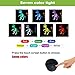 DB.WOR LED Dinosaur Night Light - Colorful LED Lamp 7 Color Change Optical Illusion Touch Table Desk Lamp Birthday Gift for Men Boyfirend Boys Kids Baby