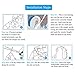 Banglijian BTE Hearing Aids Accessories, 3-Piece Sound Tubes, 9-Piece Ear Domes Plugs Pieces Eartips, 1-Piece Cleaning Brush Tool, Universal Replacement for BTE Hearing Aid