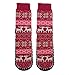 Basico Women Knitted Home Slipper Socks with NON Slip Bottom