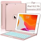 Boriyuan New iPad 10.2 7th Generation 2019 Keyboard