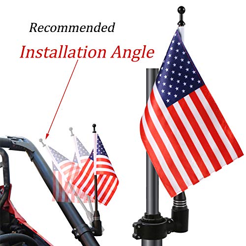 4 PLUSUTV+FlagPole+Adjustable+Roll+Bar