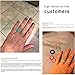 MOKANI Silicone Wedding Ring for Women, 10-Pack Thin and Braided Rubber Band, Fashion, Colorful, Comfortable fit, Skin Safe, Size 5