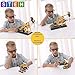SEIGNEER 4 in 1 Power Machinery Beam Pumping Unit Building Set Education Toy 178 Pieces with Storage Box