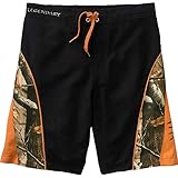 Legendary Whitetails Mens Shoreline Swim Trunks Black Large