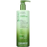 GIOVANNI 2chic Ultra-Moist Conditioner - Avocado & Olive Oil, Creamy Hydration Formula, Enriched with Aloe Vera, Shea Butter, Botanical Extracts, No Parabens, Color Safe - 24 oz