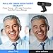 EMEET Webcam C980 Desktop Camera Full HD 1080p PC Camera for Video Calling, Conferencing, Recording, Streaming, 4 Built-in Omnidirectional Microphones, Noise Reduction, Plug and Play w/Webcam Cover