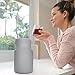 Hastings Collective Thermal Coffee Carafe 50 Oz - Large Stainless Steel Insulated Carafe - 1.5 Liter Double Walled Vacuum Thermos Coffee and Beverage Dispenser with Tea Infuser and Strainer (Gray)