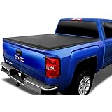 Amazon Com Bestop 1621101 Ezfold Soft Tonneau Cover For 2007 2013 Silverado Sierra 1500 2007 2014 2500 3500 Automotive