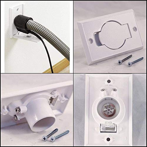 Replacement Designed To Fit Central Vacuum White Inlet Valves for Beam