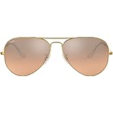 Ray-Ban RB3025 Classic Mirrored Aviator Sunglasses