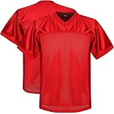 KUAIPAO Youth Blank Football Jersey, Kid's Hip Hop Jersey Sports T-Shirt for Party