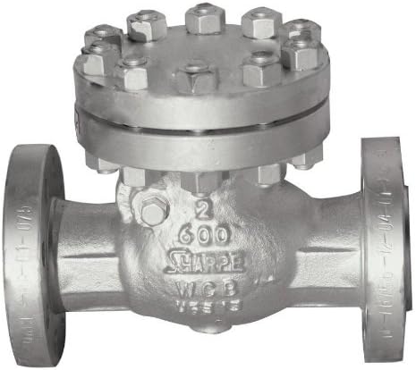 Sharpe Valves 25614 Series Steel Swing Check Valve, Class 600, 3" Flanged