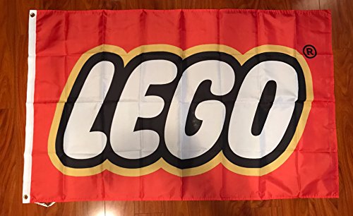 Lego Toys 3 X5 Feet Red Flag Banner Children S Room Construction