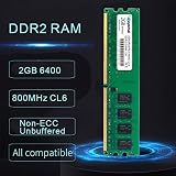 D DUOMEIQI 8GB DDR2 800MHz PC2-6400 RAM 4x2GB Desktop Memory Kit 240 Pin CL6 view 2