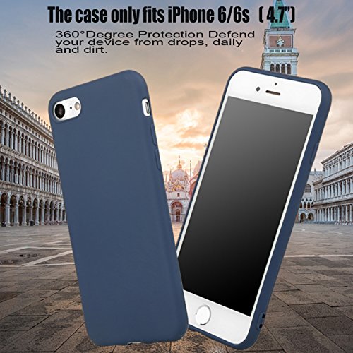 [2Pack]iBarbe iPhone 6S Case iPhone 6 (4.7 inch) Case, durable TPU full proff bumper with ultra Slim & Rugged shockproof Anti-Scratch flexible mobile customize Phone Case For iPhone 6/6S-Clear+Black - Thumbnail 6