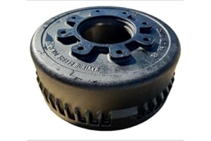 MAT M-Parts 12-1/4"x5 Replacement Brake Drum for Dexter 12K 15K 12000 15000 Heavy Duty Axle (009-028-01)