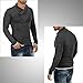 Mens Stylish Tops Slim Fit Casual Fashion T-Shirts Polo Shirt Long Sleeve Tee