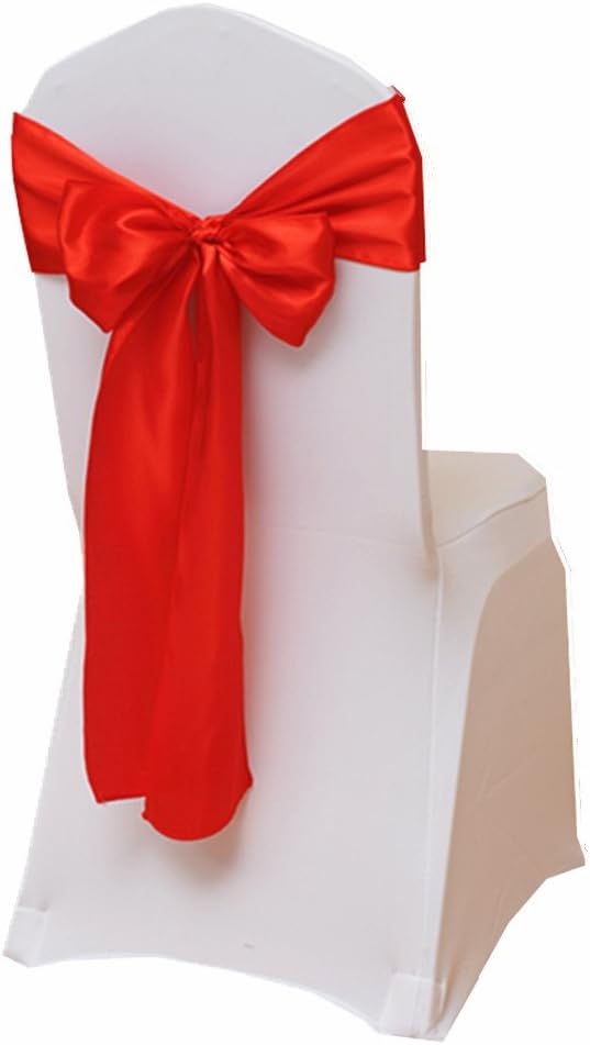 Party Chairs Back Tie Bands 