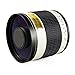 Opteka 500mm f/6.3 HD Telephoto Mirror Lens for Sony Alpha E-Mount a9, a7r, a7s, a7, a6500, a6300, a6000, a5100, a5000, NEX-7, NEX-6, 5T, 5N, 5R, 3N Digital Mirrorless Cameras