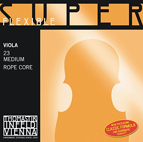Thomastik single string for viola 4/4 Superflexible - C string steel cable core, chrome steel wound, medium