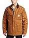 Carhartt Men's Duck Chore Coat Blanket Lined C001,Brown,X-Large