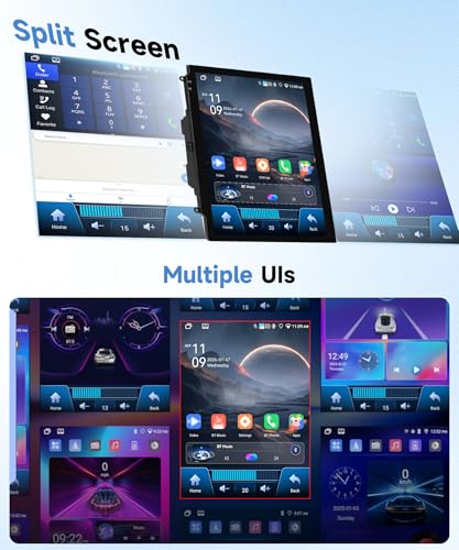 【8 Cœur 6+128G】 pour Opel Astra J/Buick Excelle 2009-2015 Autoradio avec CarPlay sans Fil Android Auto, Ecran Tactile IPS 9.7 Pouces avec FM/RDS, GPS, Bluetooth 5.0, Unterstützt 360° Panoramakameras