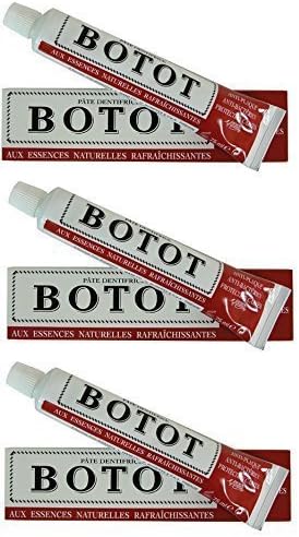Botot Natural European Toothpaste 75 ml, 3 Boxes by Kalastyle by Kalastyle