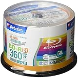 Verbatim Blu-ray Disc 50 pcs Spindle - 50GB 4X BD-R DL - Inkjet Printable