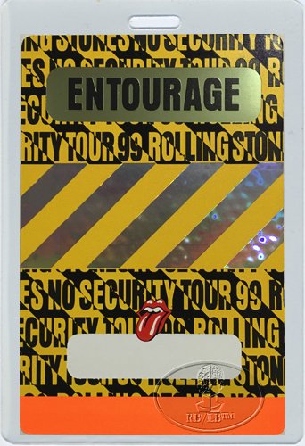 1 ROLLING+STONES+Laminated+Backstage+Entourage