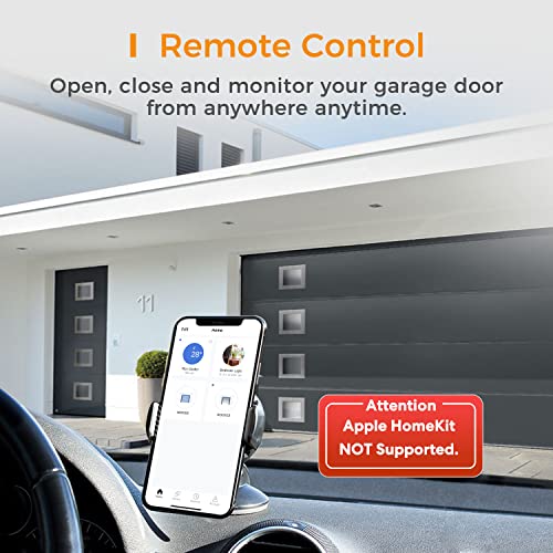 Refoss Smart Wifi Garage Door Opener with External Antenna, Upgrade