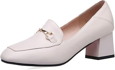 chunky penny loafers