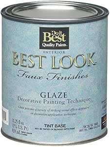 Best Look Faux Finish Glaze, FAUX FINISH GLAZE - House Paint - Amazon.com