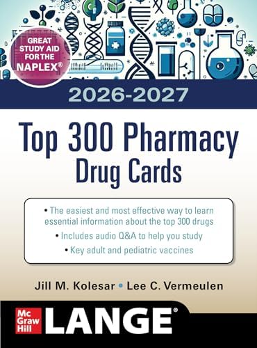 McGraw Hill's 2024/2025 Top 300 Pharmacy Drug Cards: 9781264277841