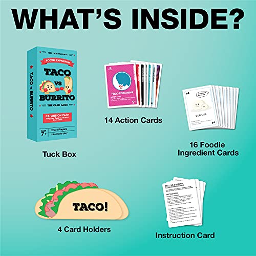 Foodie Expansion Pack Taco Burrito