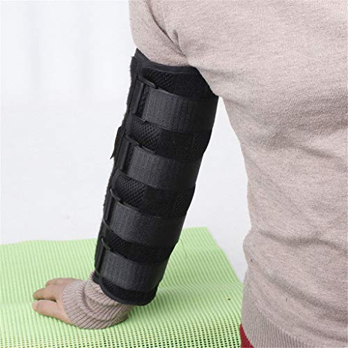 TADAMI Elbow Support,Breathable Knit Elbow Brace Targeted Compression for Chronic Elbow Pain,Supports Forearm Tendons & Muscles,Golfer's or Tennis Elbow Relief (S, Black)