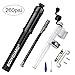 Bodyguard Mini Bike Pump - Reliable Hand Air Pump, Presta and Schrader Valve Compatible with Road, Mountain and BMX Bicycle Tires, High Pressure 260 Psi, 7.3 inches