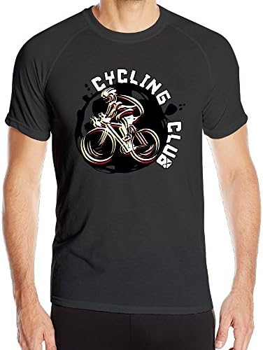 Cycling Club Male Cool Workout Shirts Jogging Shirt T Shirt Printing