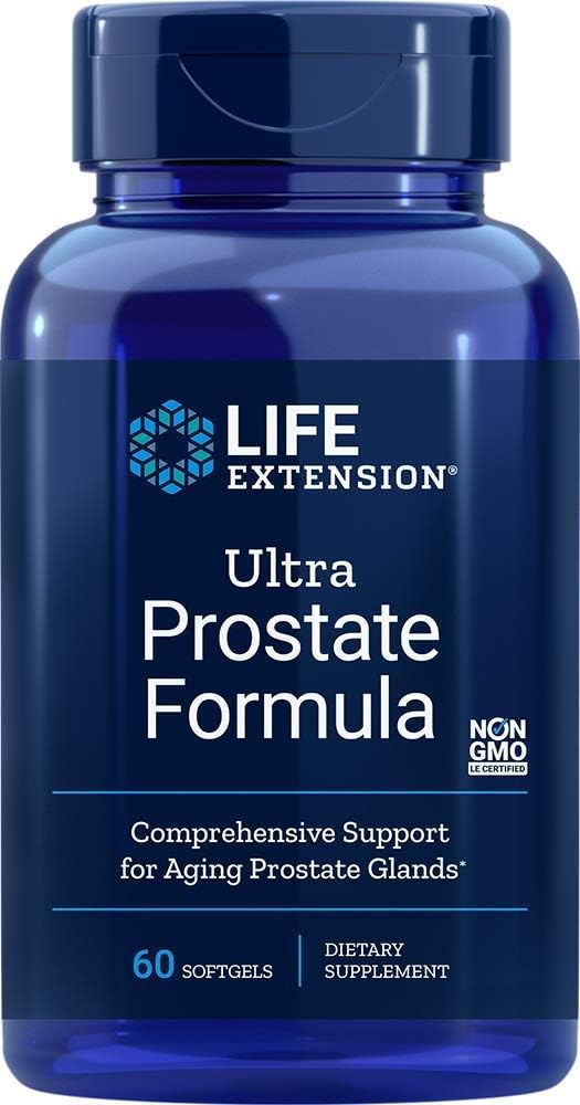 Life Extension Ultra Prostate Softgels, 60 Count (Pack of 2): Health & Personal Care