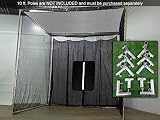 Select Golf Net with Frame Corners (10x10x10)