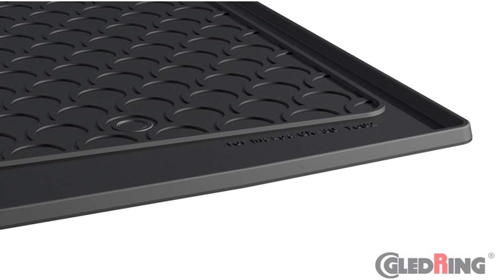 Gledring Rubbasol (Rubber) Boot Mat compatible with Mazda CX-30 9/2019- (Lower floor), Black - Image 5