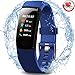 MorePro Fitness Tracker for Women, Health Smart Watch with Blood Oxygen Blood Pressure and Heart Rate Monitor, Sleep Tracking, Compatible with iOS Android (Blue)